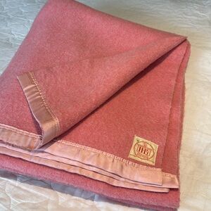 Pink Wool Blanket
